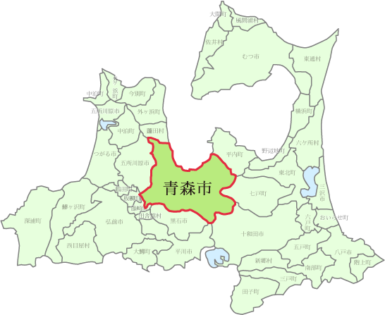 青森県地図